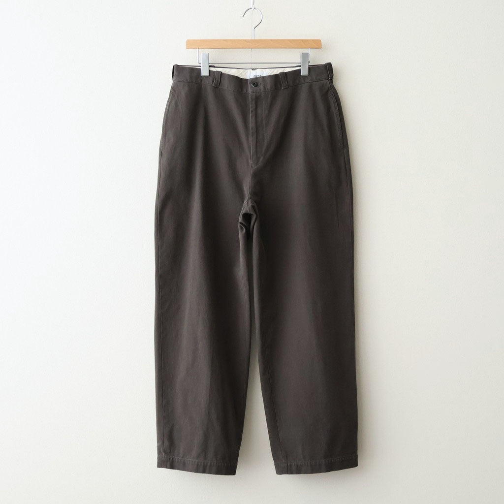 U.S. ARMY CHINO TROUSERS #CHARCOAL [M26B15PT01C]