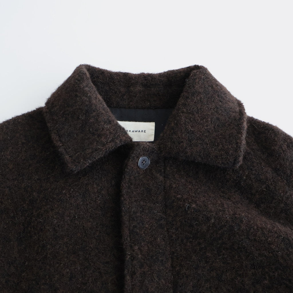 FLYING MAN JACKET #N.BLACK × N.BROWN [A25C19BL01C]