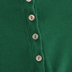 Classic Rib Henley-neck L/S #DarkGreen [bROOTS24F006WF26]