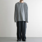 Suvin Wool Basque Shirt #MIX GRAY [NEP-AW2623]