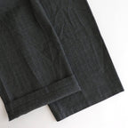 WIDE LEG EASY PANTS #HERRINGBONE [M25C12PT02C]