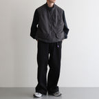 Chino Wide Straight Field Pants #Black [N25SC093]