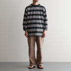 DENIM PAINTER TROUSERS #BROWN(PAINTED) [PMAV-PT10]