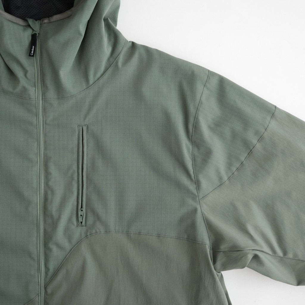 Rambling Round Active Hooded Blouson #Sage [6063-2509]