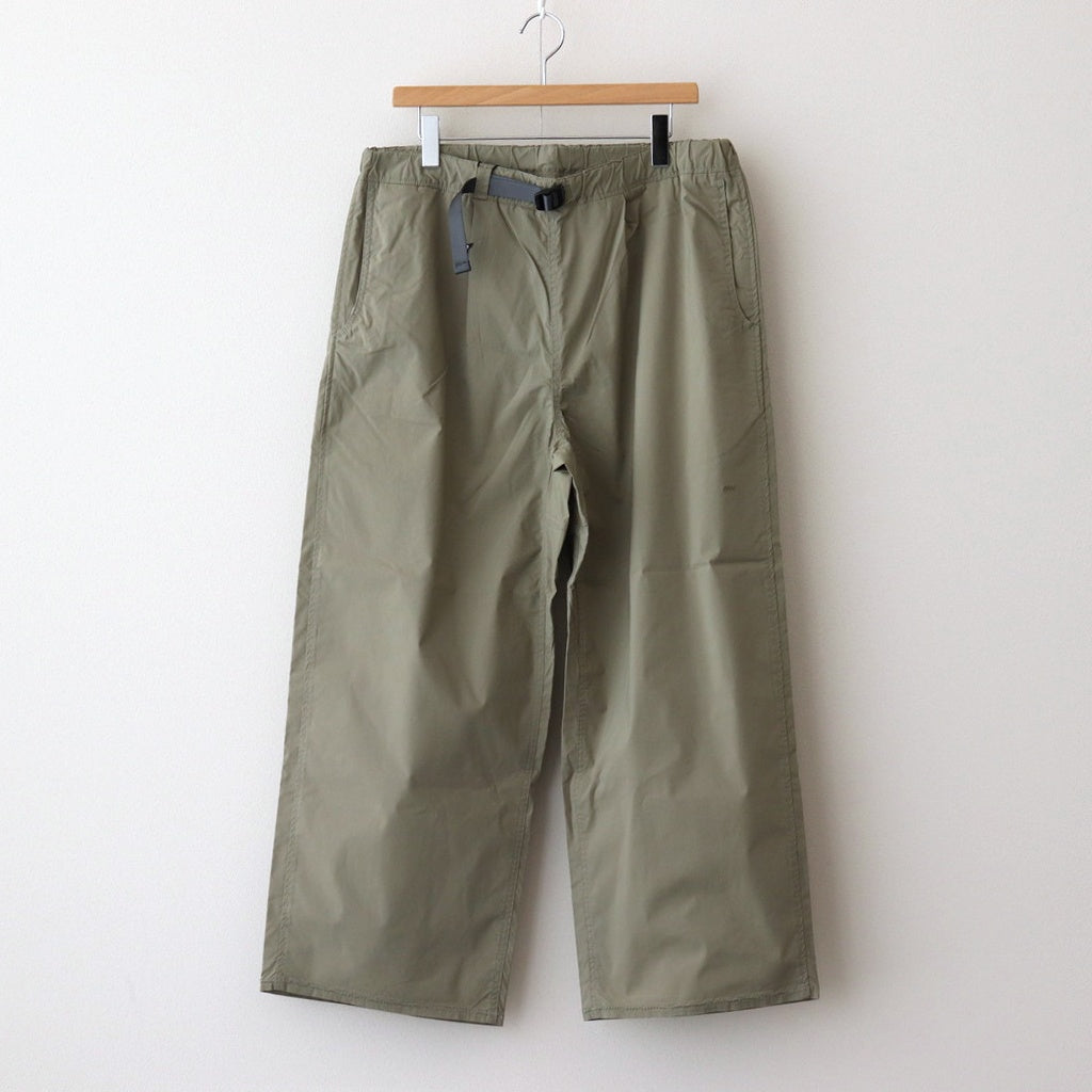 SM ORIGINAL WIDE PANT HYBRID #SageKhaki [25s_SMMS251105]