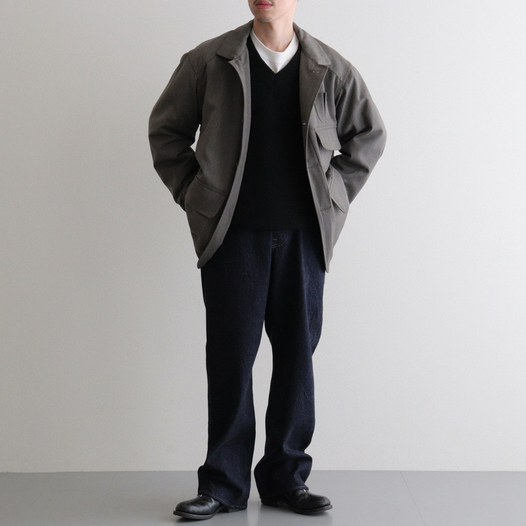 W/CA HUNTING JACKET #B.GRAY [PMAU-OT08]