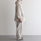 Reversible Hooded Jacket #Sand Beige [S25SA002]