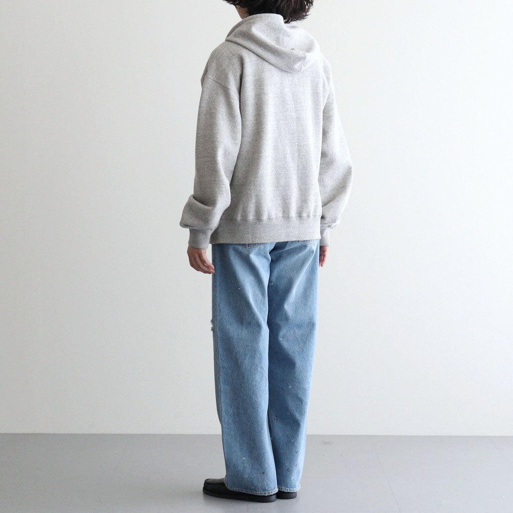 AFTER HOODIE ZIP UP SWEAT #TOP GRAY [26W-BIS-CS51]