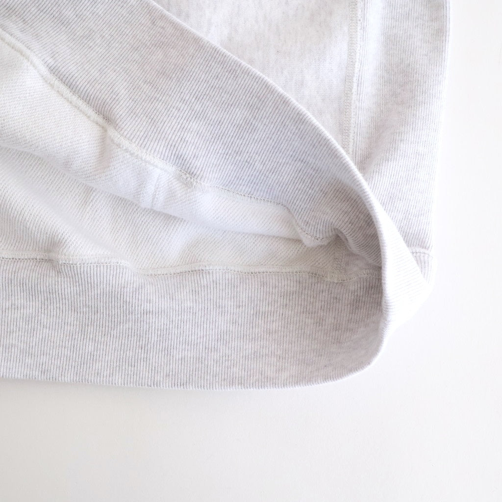Soft&Hard Sweat Hoodie P/O #HeatherWhite [bROOTS24F22F25]