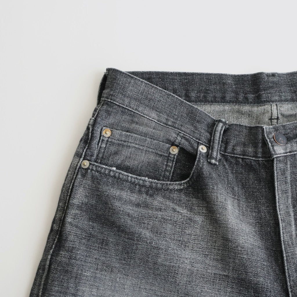 Selvage Denim Pants #Vintage Black [S25SC084]