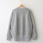 BLENDED KEMPI CREW-NECK SWEATER #PEWTER [252OJ-KN01]