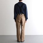 SOLIS COTTON TROUSERS - CHINO #BEIGE [HV501001]