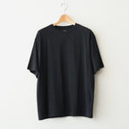 NORMANDY LINEN T-SHIRT #BLACK [BN-26SM-071]