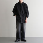 REGULAR COLLAR DRESS SHIRT #CHARCOAL [PM-LS01]