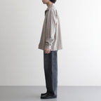 Organic Cotton Rambling Check Shirts Jacket #Beige check [6061-1104]