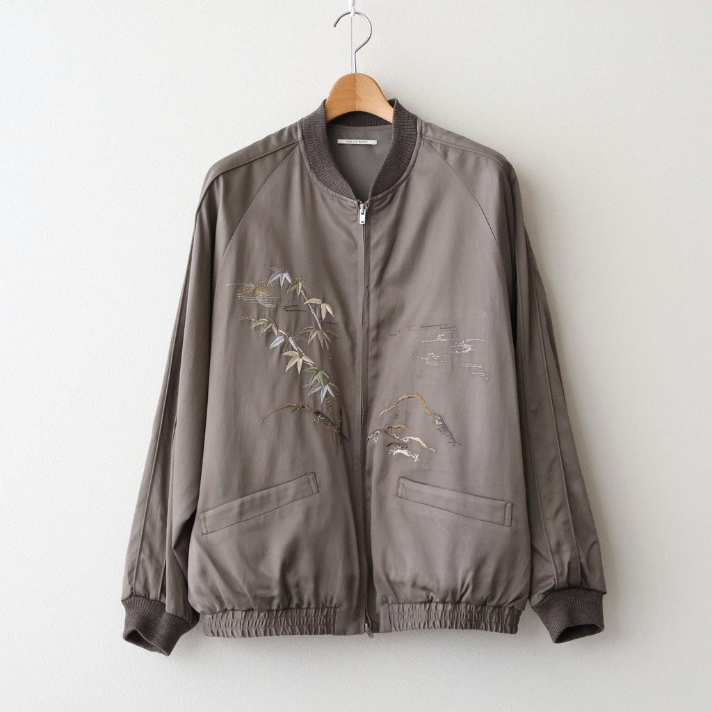 STUNNING RAYON SOUVENIR JACKET #MOREL [261OJ-JK25]