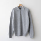 CASHMERE FOX POLO #GRAY [BN-25FM-055]