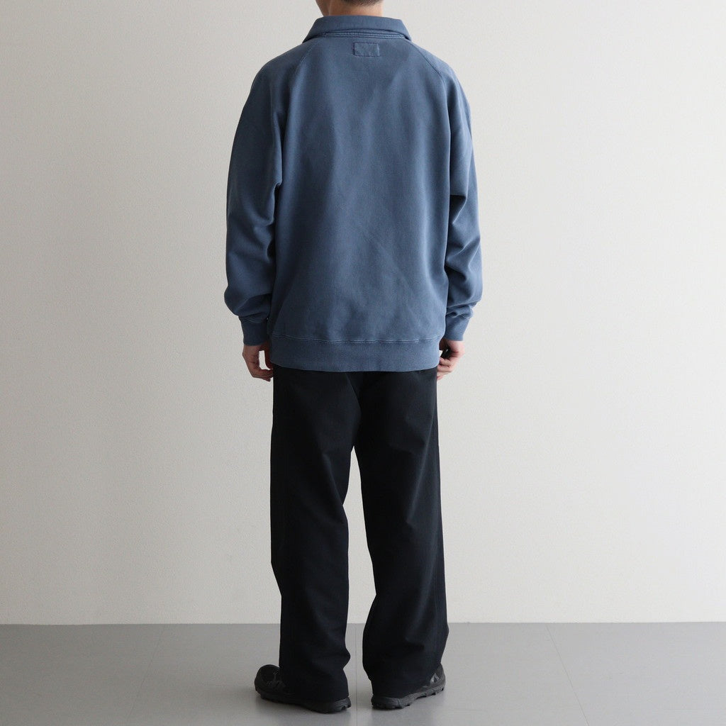 11oz Half Zip Sweatshirt #Sax [N25SH010] – Diffusion