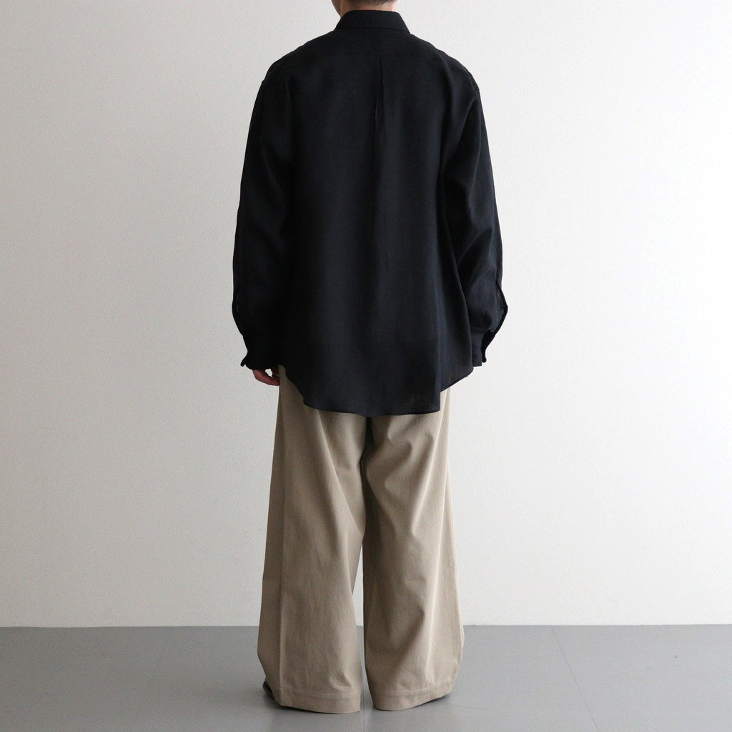 COMFORT FIT SHIRT #BLACK [A25A16SH01C]