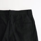 W/Li 2tuck Wide Tapered Trousers #BLACK [NEP-SS2503M]