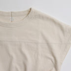 Co/Silk Nep Hem-Rib Football Sleeveless #Ivory [BHSW25S3]