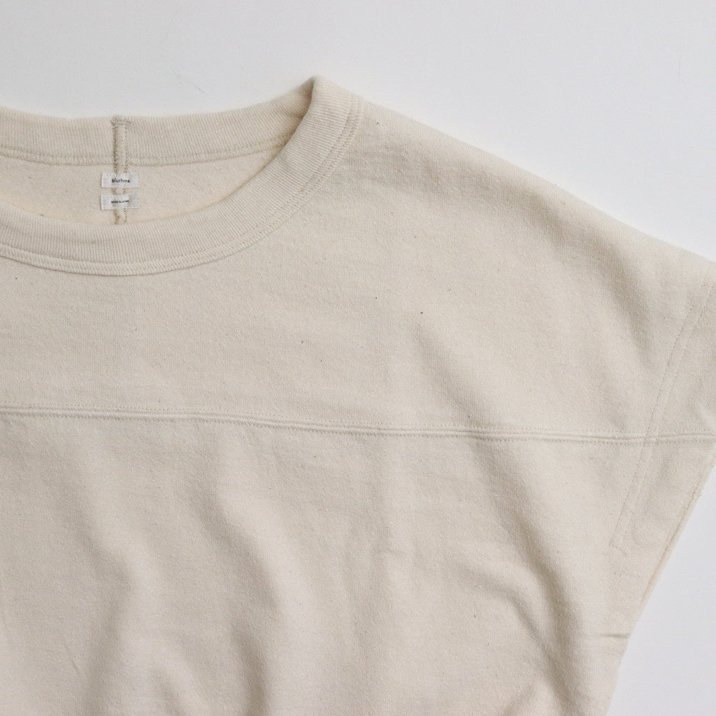 Co/Silk Nep Hem-Rib Football Sleeveless #Ivory [BHSW25S3]