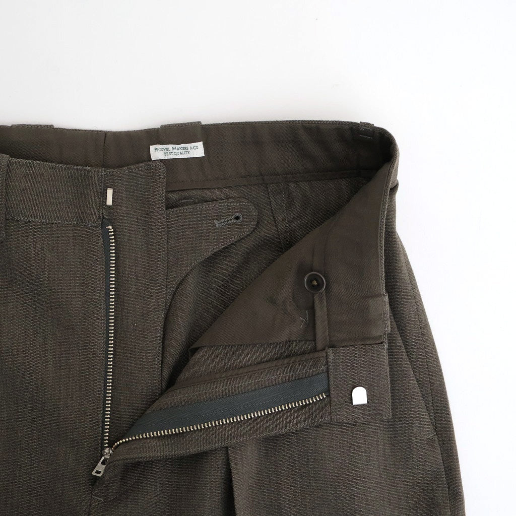 W/CA SAFARI TROUSERS #B.GRAY [PMAU-PT08]