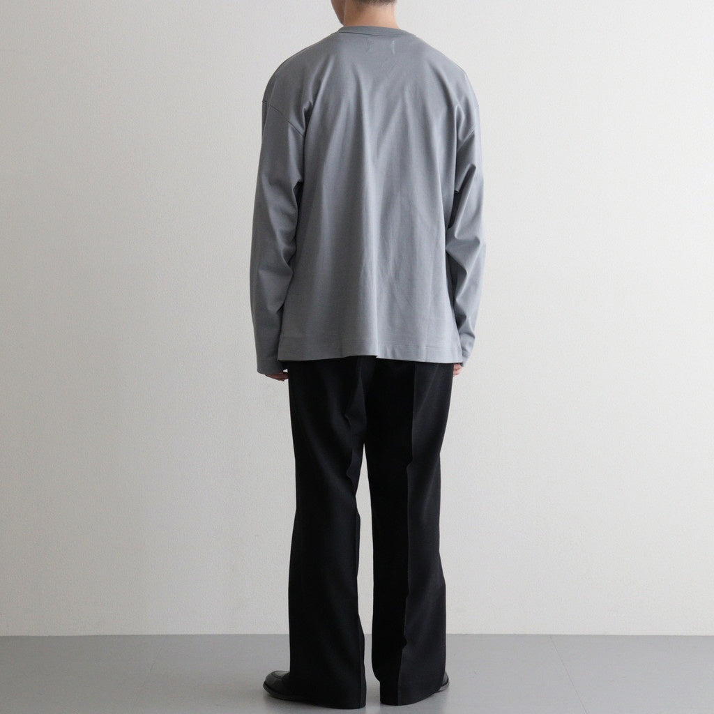 COMFORT FIT L/S Tee #DOLPHIN GREY [A25C05CS03C]