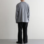 COMFORT FIT L/S Tee #DOLPHIN GREY [A25C05CS03C]