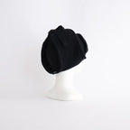 KNIT FLIGHT CAP - UNRULYBOY #BLACK [X01015]