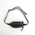 BELT WAIST BAG #BLACK [BG-44-C-COW-5]