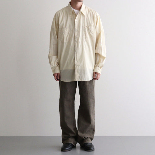 PURE STRAIGHT KHAKI DENIM #KHAKI [26W-BIS-PT05K]