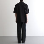 ONE BUTTON POLO S/S TEE #INK BLACK [M25A15CS02B]