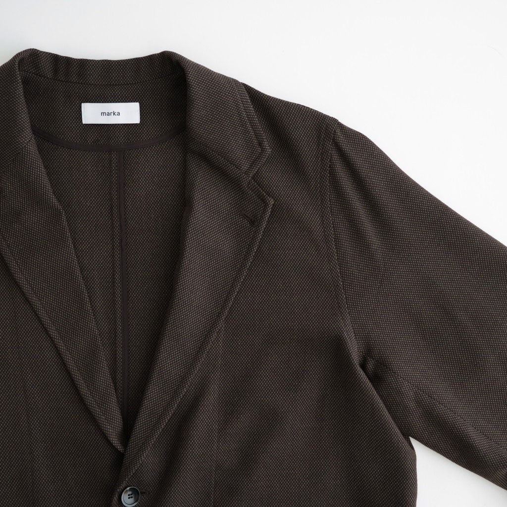 STROLL AROUND JACKET #BROWN BIRD’S-EYE [M26C10JK01C]