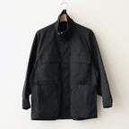 HIGH COUNT DOUBLE TWILL POLYESTER BZ #010 BLACK [16852 25022]