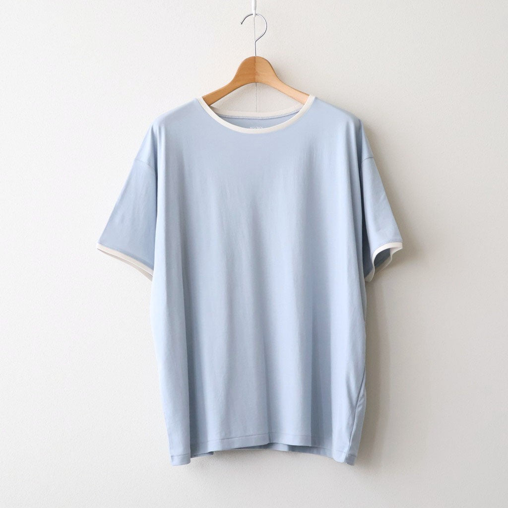 PIMA MOKLODI RINGER TEE #BLUE× WHITE [26S-BIS-CS61] - Diffusion