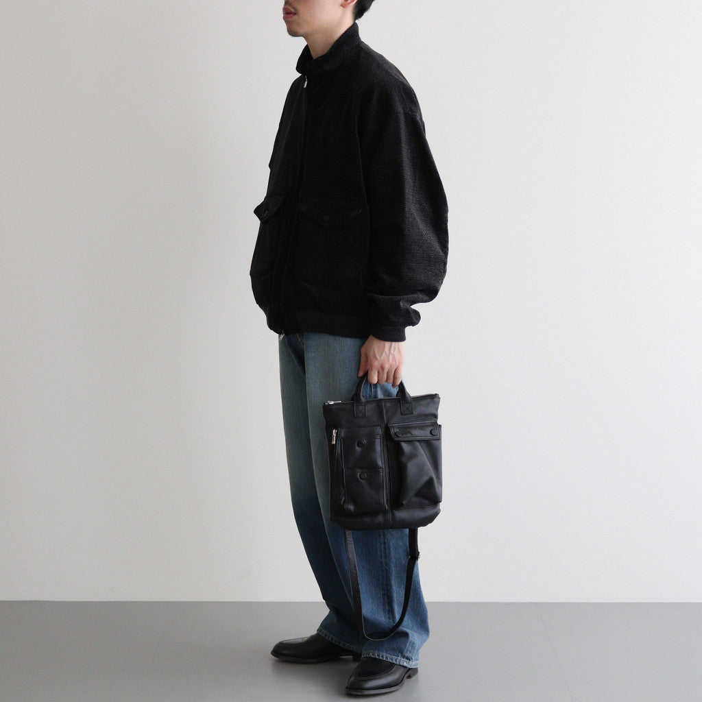 HELMET BAG MINI #BLACK [BG-20-C-COW] – Diffusion