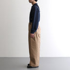 SOLIS COTTON TROUSERS - CHINO #BEIGE [HV501001]