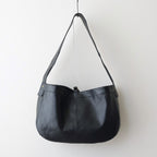 NEWSPAPER BAG L #BLACK [BG-17-C-COW.AN-4]