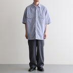 C/W/P STRING TROUSERS #PURPLE GRAY [PMAV-PT08]