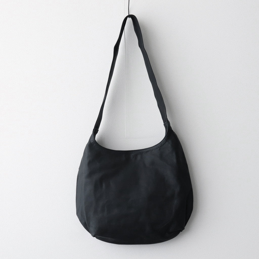 CCU レザーショルダーバッグ BG-24-C-GOAT-3 SHOULDER BAG #BLACK [BG-24-C-GOAT-3] – Diffusion