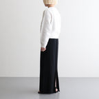 GRASSY LACE CREW NECK #WHITE [BN-26SL-028]