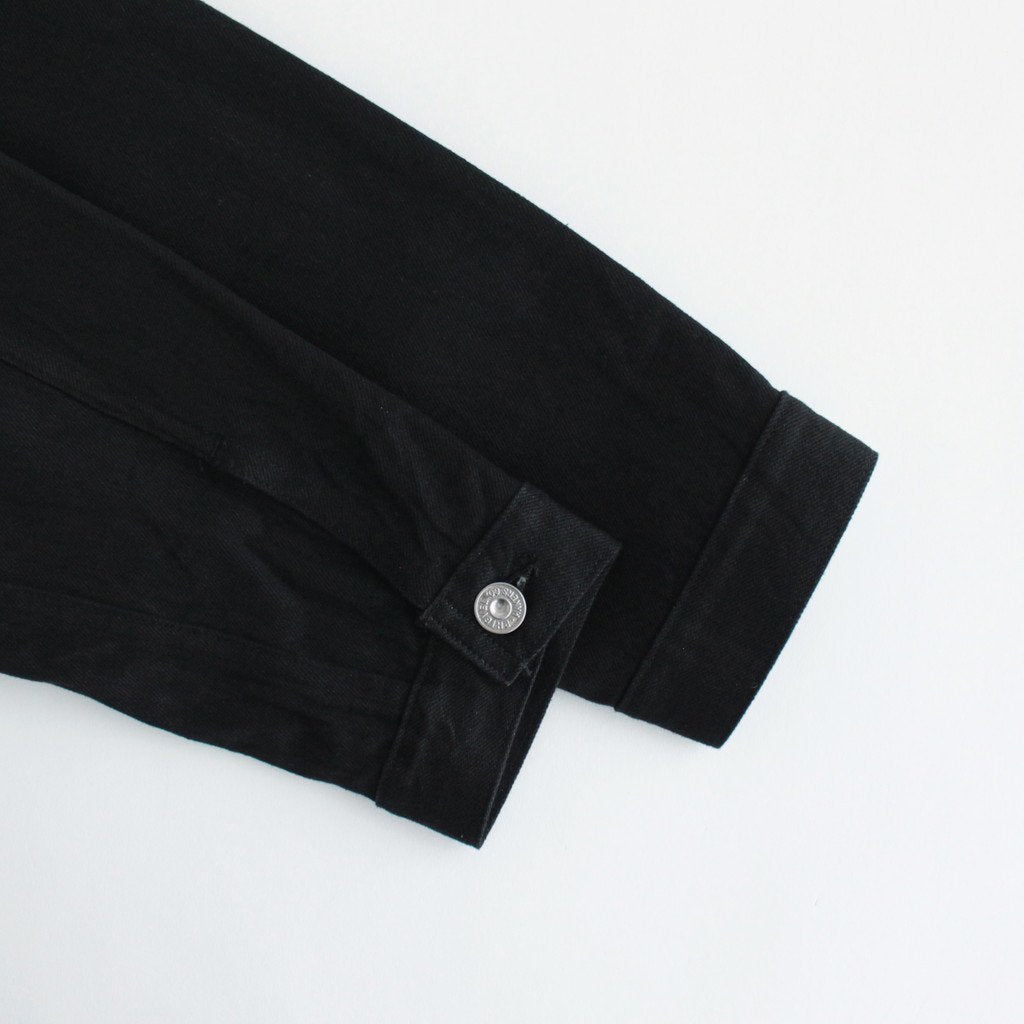 CLASSIC JEAN JACKET #BLACK [PM-300]