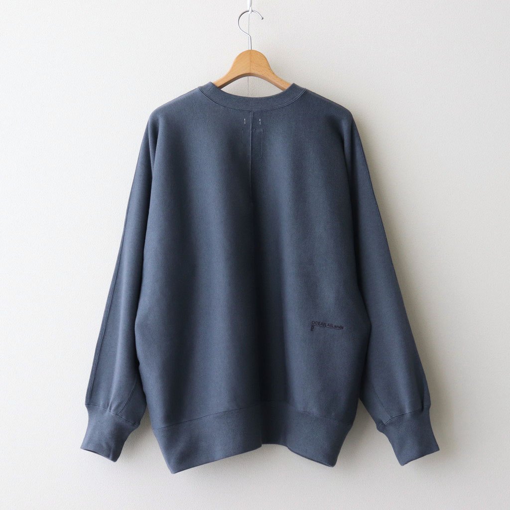 Crew Neck Sweat #Heather Navy [S25SH011]