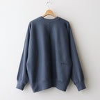 Crew Neck Sweat #Heather Navy [S25SH011]
