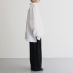 BOURRIENNE COTTON TYPEWRITER PONCHO SH / MA #WHITE [16851 50112]