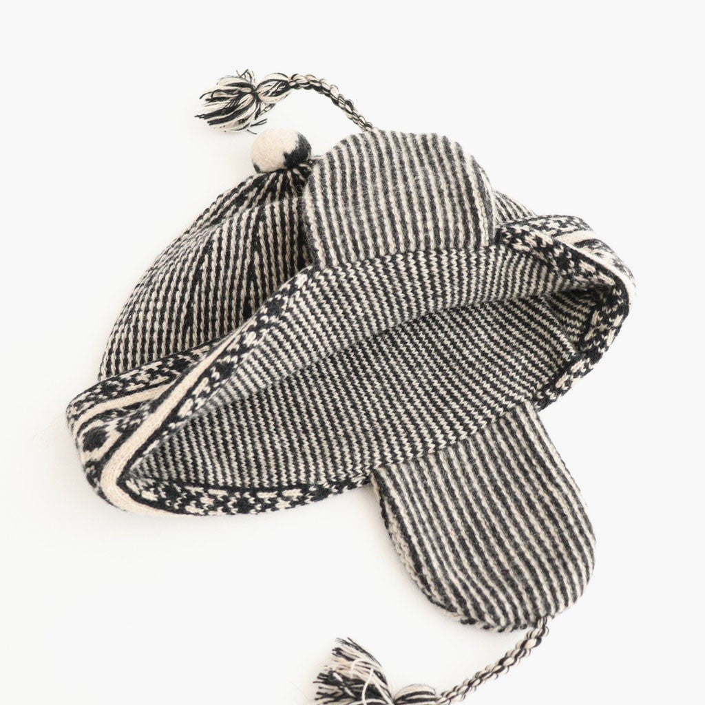 PAKISTANI KNIT CAP - BEDOUIN #EGGSHELL [Y01025]