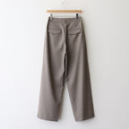 Wool Tuckless Tapered Trousers #BEIGE [NEP-SS2509W]