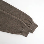 WASHED HIGH COUNT LINEN POLO #BROWN [BN-26SM-022]