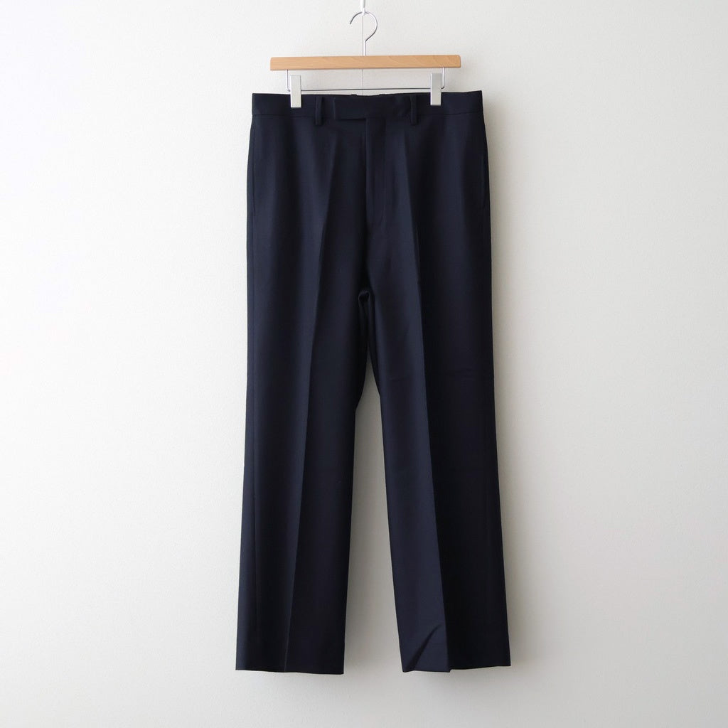 Wool Flannel Tuckless Waide Trousers #Navy [NEP-AW2504M]